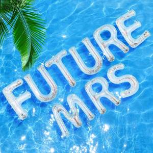 lot 22060 image: Junkin Future Mrs Pool Floats Bachelorette Inflatable White Gold