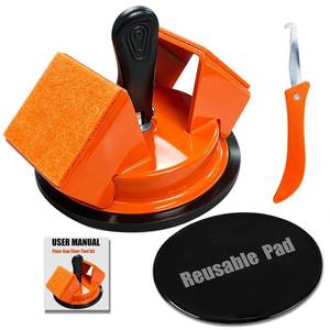 lot 22067 image: Heavy Duty Upgraded Floor Gap Fixer Tool with Reusable Nano-Adhesive Pad