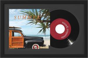 lot 22077 image: eletecpro 7 Vinyl Record Frame, 9.5x14.5 in, Black, 1 Pack