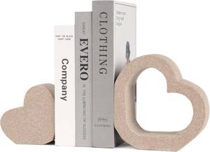 lot 22086 image: Book Ends for Shelves, Resin Decorative Bookends for Heavy Books