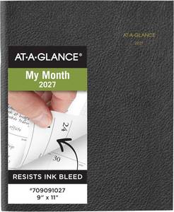 lot 22094 image: AT-A-GLANCE Executive 2027 Monthly Padfolio Refill for 70-290, Large 9x11