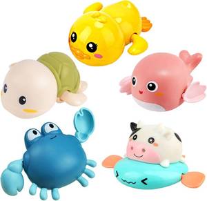 lot 22139 image: Bath Toy,Cute Animal Clockwork Bathtub Swimming Pool Toy