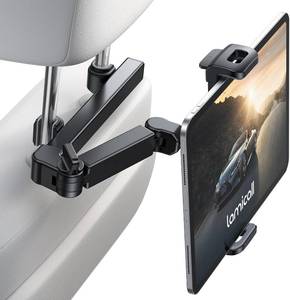 lot 22141 image: Lamicall Car Headrest Tablet Holder, 3 in 1 Extension Adjustable Arm