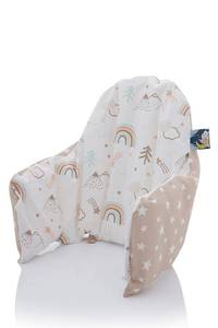 lot 22149 image: Cotton Cushion Cover for IKEA High Chair (Antilop) - Washable, Reversible