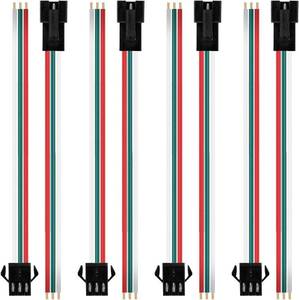 lot 22190 image: BTF-LIGHTING 20 Pairs JST SM 3-Pin Connectors for WS2812WS2811WS2814SK6812