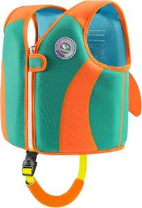 lot 22196 image: Pottwal Kids Swim Vest Jacket Neoprene & EPE with Adjustable Crotch Strap