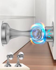 lot 22205 image: Door Stoppers Magnetic Door Catch Door Stop Holder Doorstop Keep Door Open