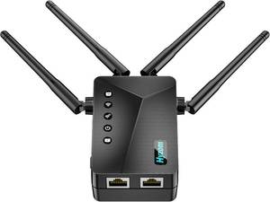 lot 22219 image: WiFi Booster Covers Up to 10000 Sq Ft for Home Long Range Internet Extender