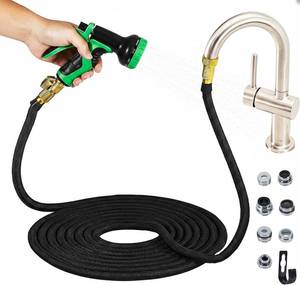 lot 22290 image: 75 ft Sink Hose Attachment for Faucet - Multi-Purpose, Durable, Easy Install