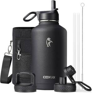 lot 22292 image: Coolflask Half Gallon Water Bottle Insulated