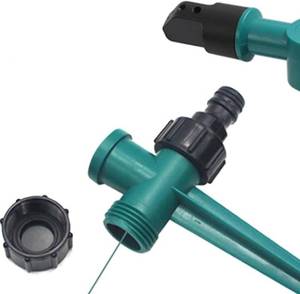 lot 22350 image: Yard Sprinklers Lawn Sprinkler 360  Coverage, Automatic Garden Sprinkler SP6