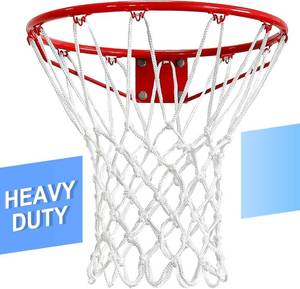 lot 22362 image: LAO XUE Outdoor Basketball Net, 12 Loops, Heavy-Duty Replacement, All-Weather