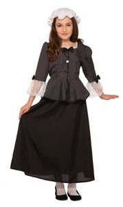 lot 99935 image: Rubies Martha Washington Costume for Kids, Girls Medium