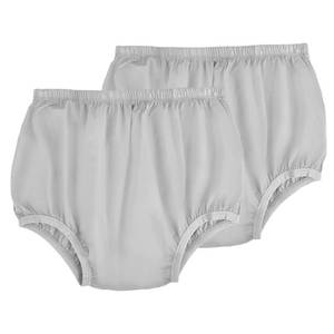 lot 99973 image: AQX Adult Leakproof Underwear for Incontinence, Plastic Pant Cover Grey L