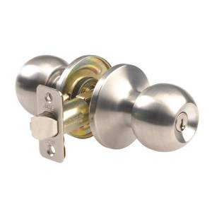 lot 20197 image: Ace Ball Entry Lockset Satin Stainless Steel Grade 3