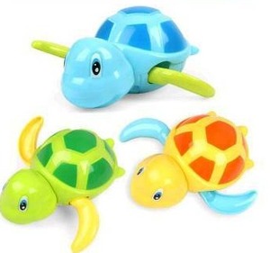 lot 20205 image: Syenll Baby Bath Toys 3 Pack Swimming Turtle