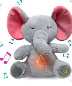 lot 20235 image: Anxiety Relief Plush Breathing Elephant