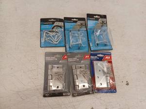 lot 20249 image: Crawford & Ace Bracket Hardware Assortment