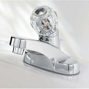 lot 20274 image: Oakbrook Essentials Bathroom Faucet Polish Chrome
