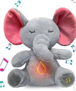 lot 20288 image: Anxiety Relief Plush Breathing Elephant