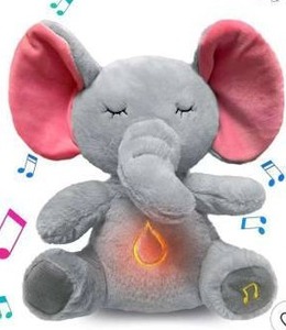 lot 20311 image: Anxiety Relief Plush Breathing Elephant