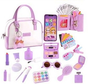 lot 20318 image: GLUAAE 37 Pcs Kids Play Purse Pretend Makeup Set