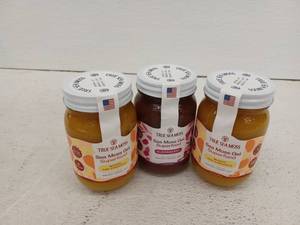 lot 20337 image: True Sea Moss Gel Superfood 3-Jar Set, 2 Pineapple Mango, 1 Elderberry