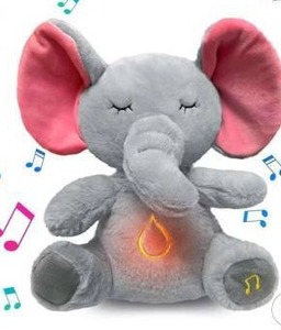 Anxiety Relief Plush Breathing Elephant