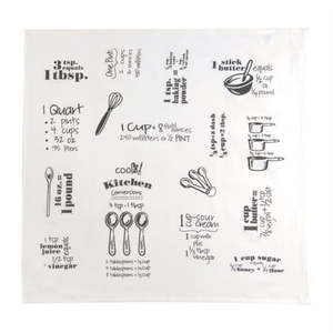 lot 20361 image: Kay Dee Designs Flour Sack Towel Graphite, 6 Count
