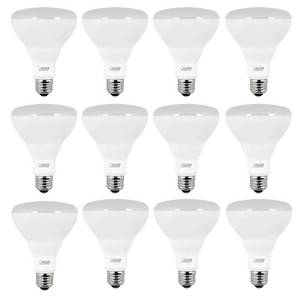 lot 20408 image: Feit Electric LED BR30 Flood Bulbs 65W Equivalent 12-Pack