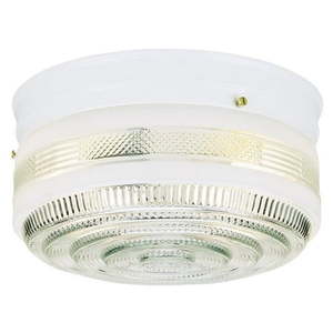 lot 20427 image: Westinghouse 2-Light 10.75 Flush Mount Ceiling Fixture