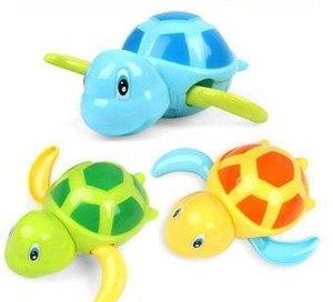 lot 20464 image: Syenll Baby Bath Toys 3 Pack Swimming Turtle