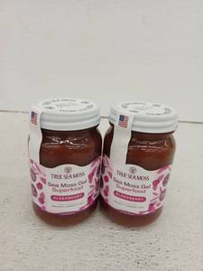 lot 20467 image: True Sea Moss Gel Superfood Elderberry, 2 Pack