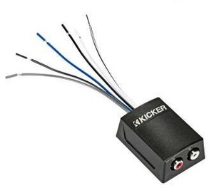 lot 20484 image: Kicker KISLOC2 Car Audio 2 Channel Line Output Converter w Remote Out Wire, 2 Pack