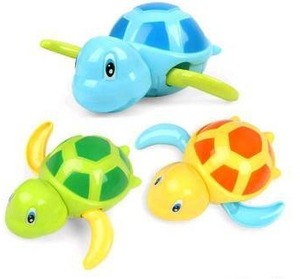 lot 20490 image: Syenll Baby Bath Toys 6 Pack Swimming Turtle