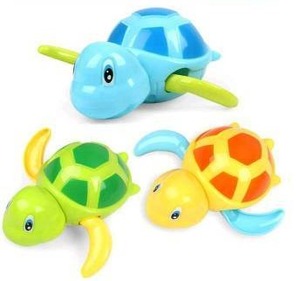 lot 20510 image: Syenll Baby Bath Toys 6 Pack Swimming Turtle