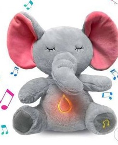 lot 20586 image: Anxiety Relief Plush Breathing Elephant