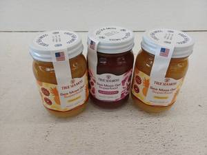 lot 20599 image: True Sea Moss Gel Superfood 3-Pack, 2 Mango Pineapple, 1 Elderberry