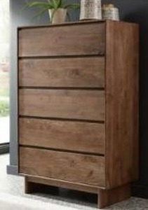 lot 20628 image: Isanti 5 Drawer Chest of Drawers  Retail $1299.99