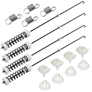 lot 201593 image: Updated W10780048 Washer Suspension Rod Kit & W10400895 Suspension Springs