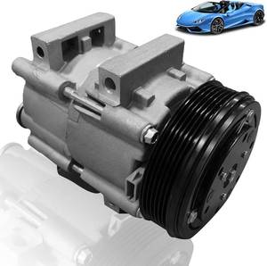lot 301623 image: Retails for $170 AC Compressor Compatible with ExplorerRangerB-SeriesNavajoMountaineer (1990-2011) - FS10 Type,R-134A,wClutch,Pre-Filled Oil, Direct Fit Replacement# 58132, 57132,4R3Z19703A