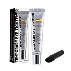 lot 301661 image: Temporary Instant Eye Tightener Cream for Under Eye Bags, Wrinkles, Puffiness & Fine Lines with Brush for All Skin Types, 0.676 fl.oz