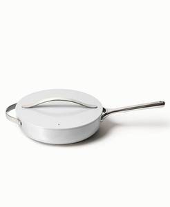 lot 401576 image: Retails for $145 Caraway Non-Stick Ceramic 4.5 QT Saut  Pan - Gray