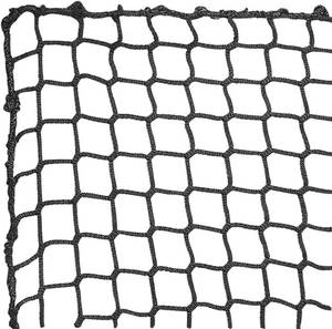 lot 401580 image: Retails for $130 Aoneky Polyester Baseball Backstop Net, Heavy-Duty Knotless Mesh for Hitting & Pitching, UV & Weather Resistant Barrier with Rope Border (Softball, Training, Outdoor)