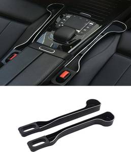 lot 401588 image: Upgraded Car Side Seat Gap Filler Dual Slot Organizer with Phone Cup Holder