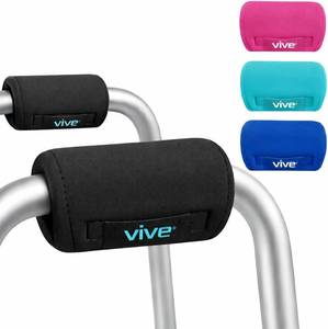 lot 401612 image: Vive Walker Handle Cushions - Padded Hand Covers - Soft Cushion Padding