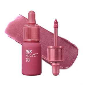 lot 401618 image: Peripera Ink The Velvet Lip Tint  Highly Pigmented, Longwear & Weightless Lip Tint  Smudge-Proof, Buildable Color for Lips & Cheeks  K-Beauty Makeup, Safe for Sensitive Lips (018 STAR PLUM PINK)