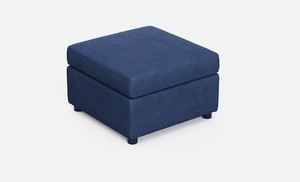lot 187320 image: 36x36  Blue Ottoman