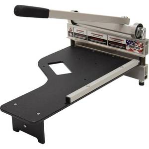 lot 111747 image: Retails for $190 Marshalltown Ultra-Lite 24.25 in. H X 15.25 in. W X 3 in. L Aluminum Flooring Cutter 1 pk