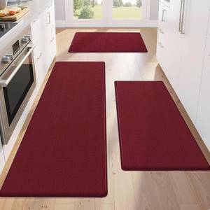 lot 211669 image: KitchenClouds Kitchen Mats for Floor,3PCS Cushioned Soft Kitchen Rugs